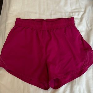 Cute Magenta Athletic Shorts